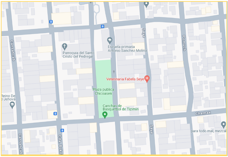 Geolocalización del terreno para el Gimnasio de Box